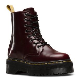 Dr. Martens VEGAN JADON II CHERRY RED